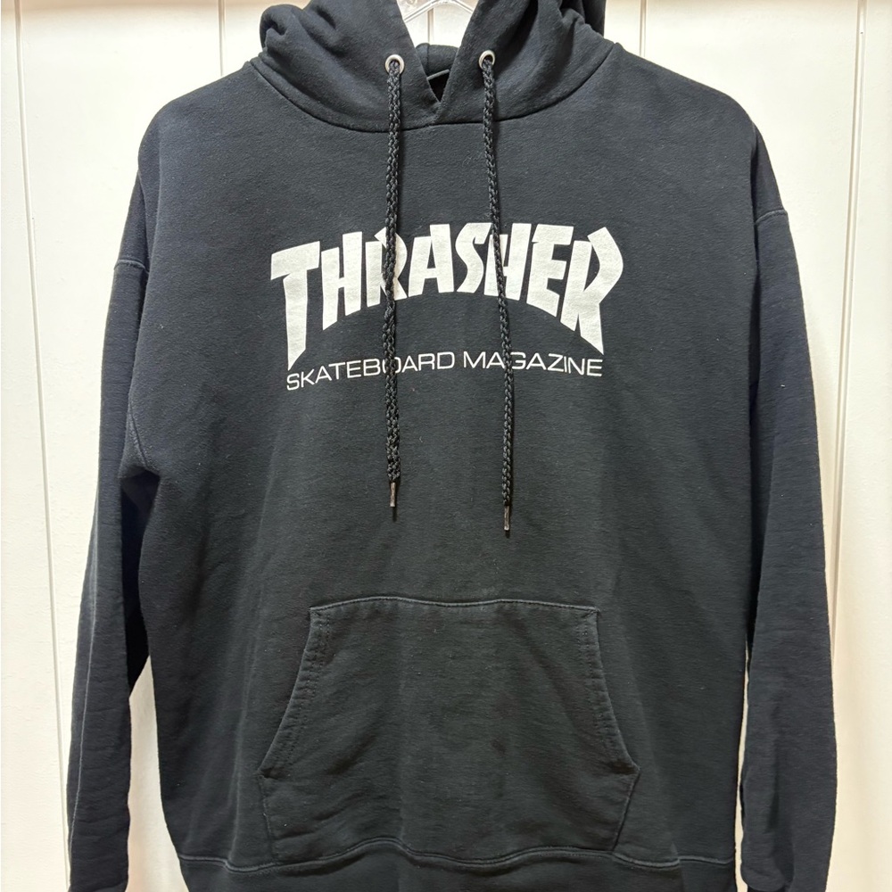 Thrasher San Francisco Hoodie Spellout Skate Size Medium